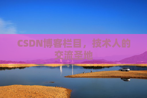 CSDN博客栏目，技术人的交流圣地